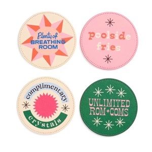 ban.do Party On Coaster Set